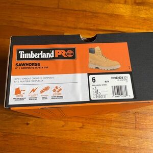 Timberland PRO Men's Beige Composite Toe Boots